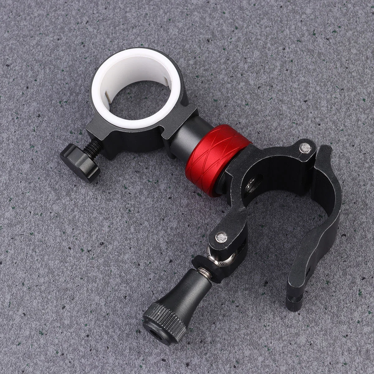 

Aluminum Alloy Universal Umbrella Stand Mount Support Fishing Chair Stand Fishing Chair Accessories (Black)