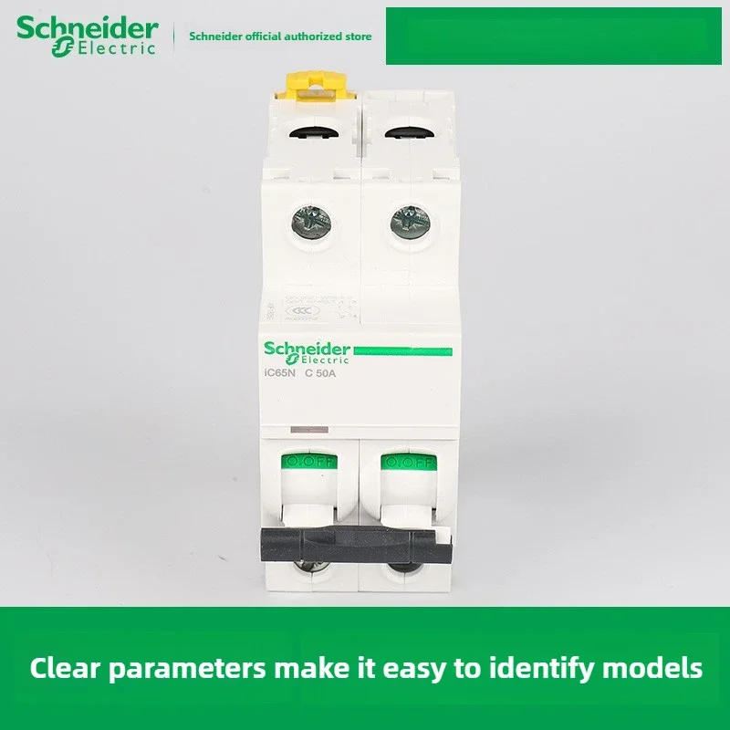 Фото Schneider Electric Acti9 iC65N iC601P MCB Миниатюрный автоматический выключатель 1A 2A 4A 6A 10A 16A 20A 25A 32A 40A Воздушный выключатель №2