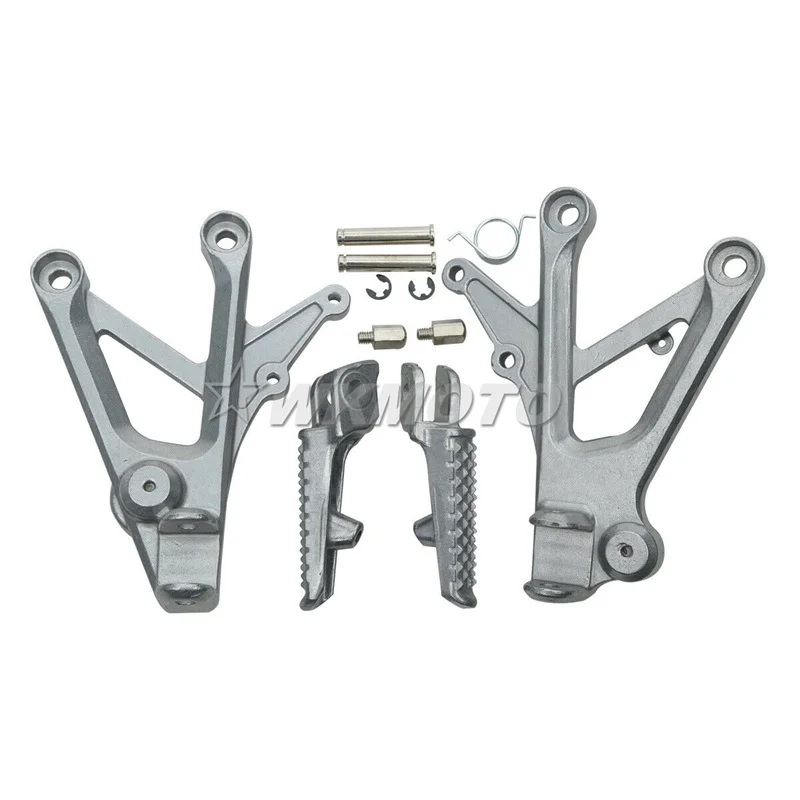 

Front Driver Rider Foot Pegs Bracket Footrests Footpegs For HONDA CBR600F4 1999 2000 Foot Rests