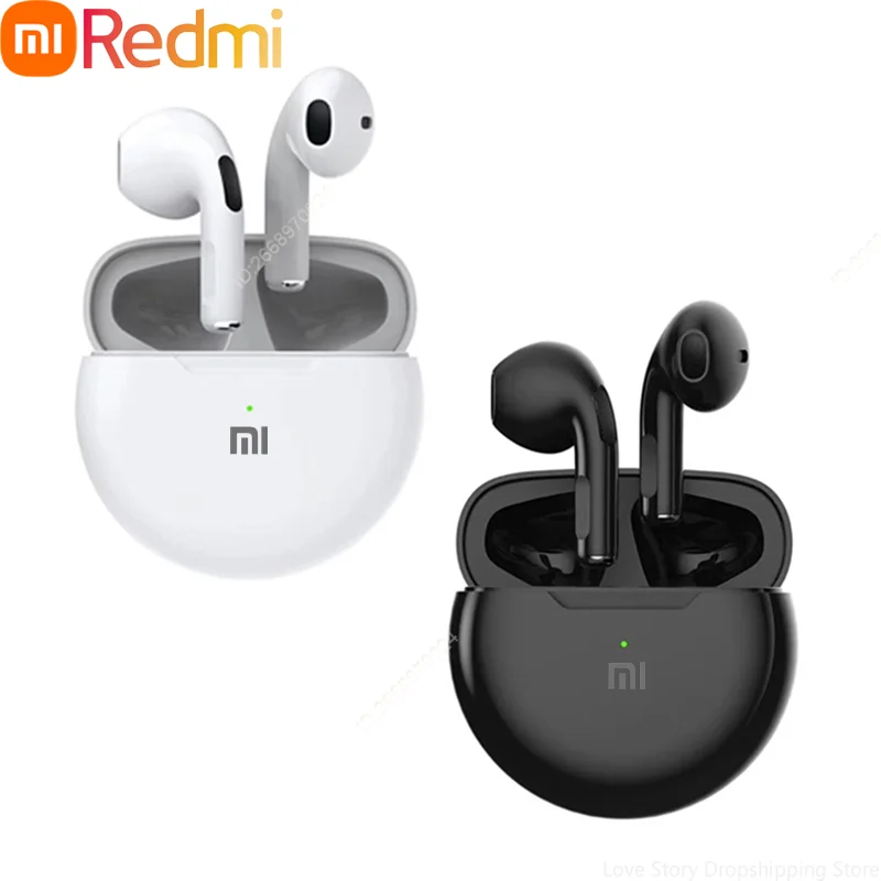 Xiaomi Redmi Pro6 Наушники TWS Беспроводные Bluetooth с сенсорным управлением Hi-Fi Звук