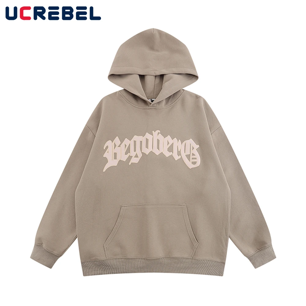 

Толстовка мужская с капюшоном, тонкий свитшот с потертым принтом, Повседневная Уличная одежда с длинным рукавом, свободное худи с открытыми плечами, осень