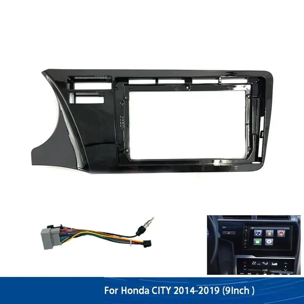 Автомобильный радиоприемник для Honda CITY 2014-2019(9 дюймов) облицовка Android MP5