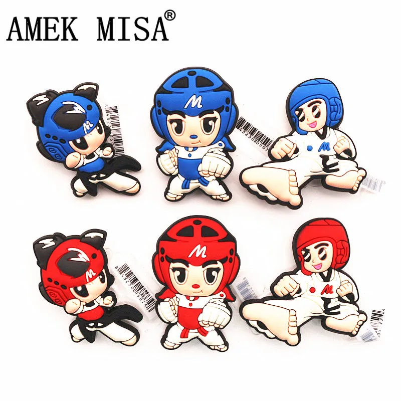 

Высокая имитация корейского мультфильма Крок обувь амулеты тхэквондо для мальчиков и девочек украшения аксессуары для обуви для jibz Детски...