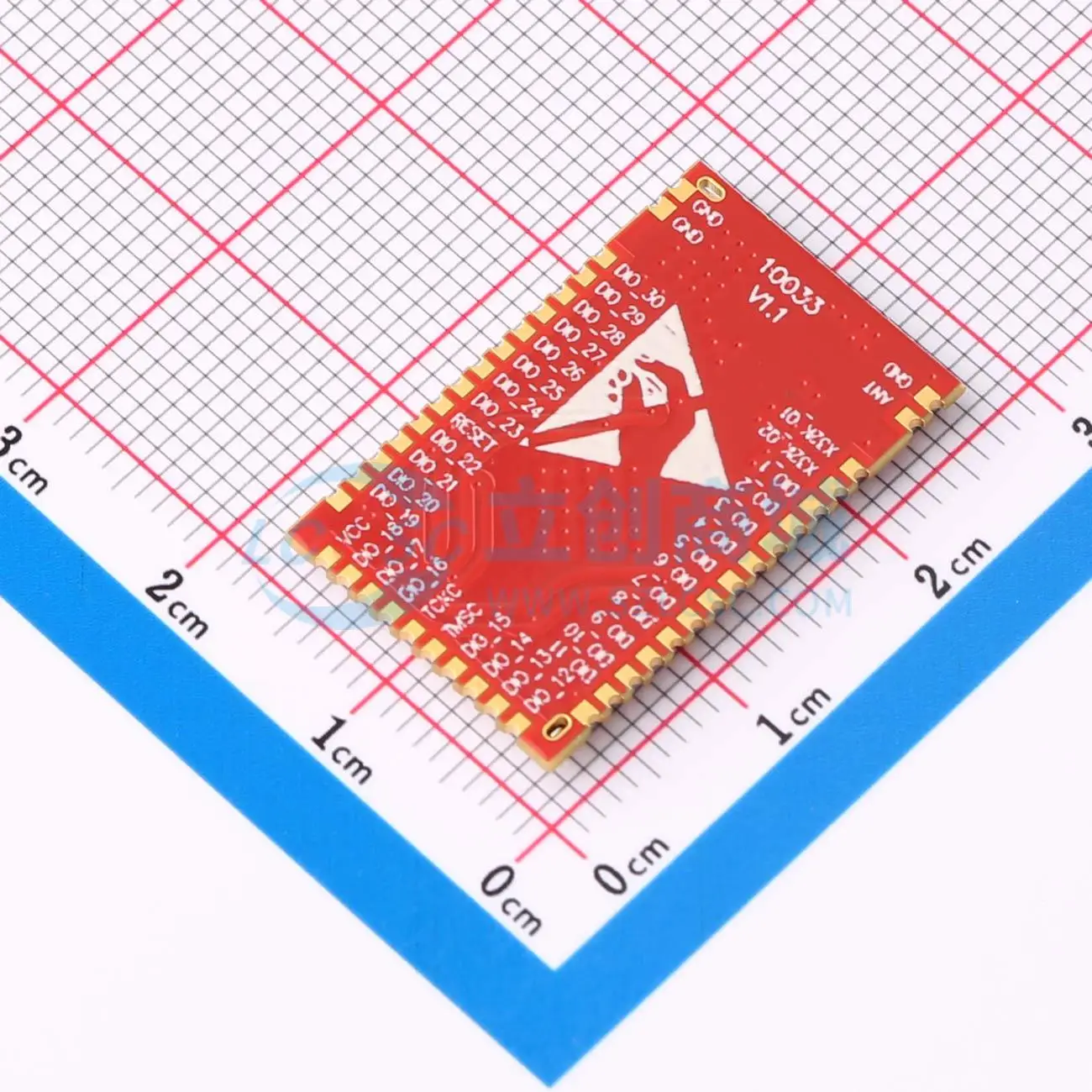 Фото 2 шт. E70-400M14S1B SMD 26x16 мм GFSK 14 дБм PWM SPI UART I2C JTAG RF модуль беспроводной связи для системы умного дома №2