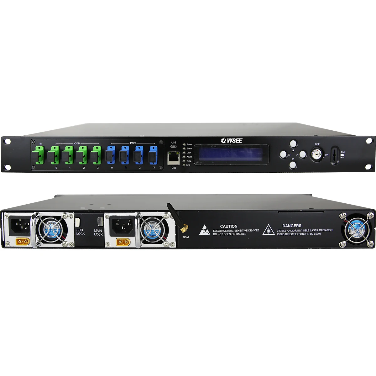 Мультиплексор разделения длины волны 1u