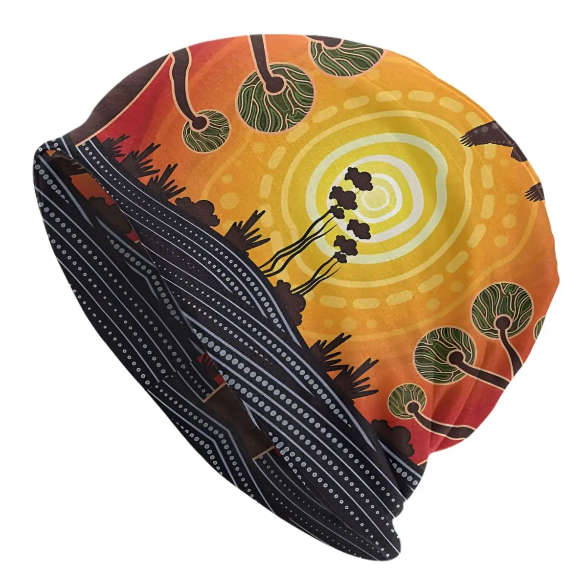 Ветрозащитные повседневные облегающие шапки в горошек для мужчин и женщин