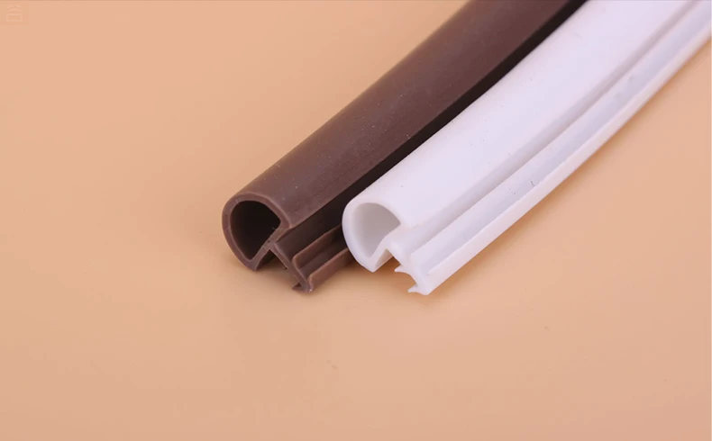 

5*12mm 5M rubber sealing strips crash soundproof door thong strip wooden door/ window sealed slot type easy to instal