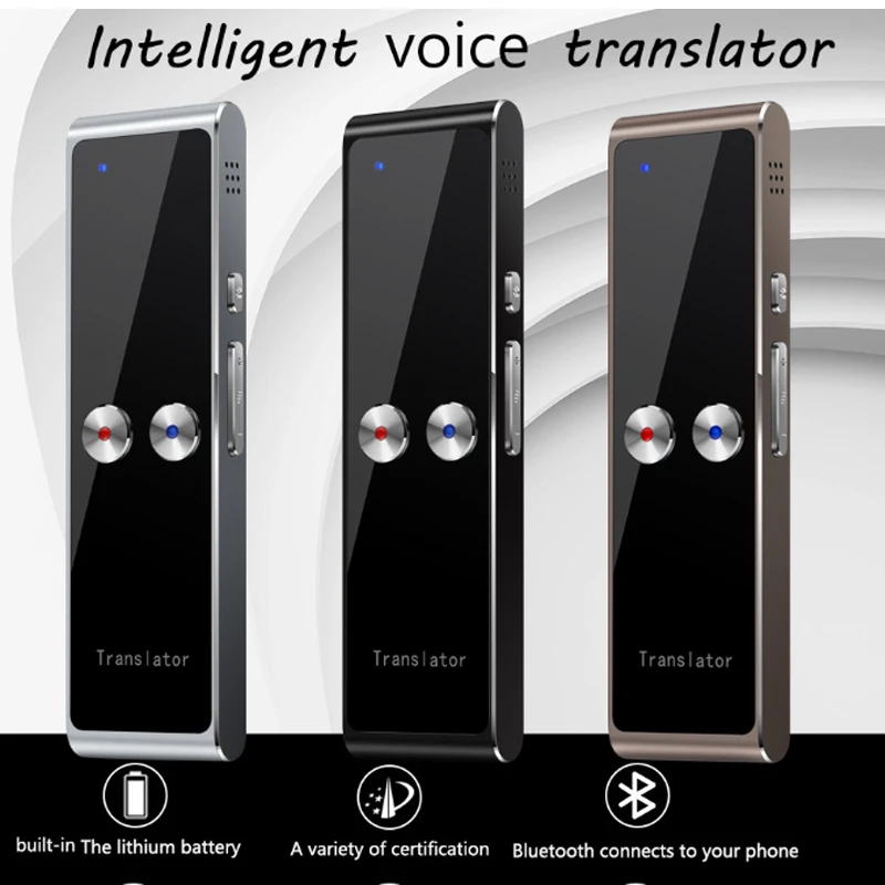 

Portable Multi Language Voice Translator T8+ Plus Ai Translator Real Time Instant Two-way 96 Languages Translation Device
