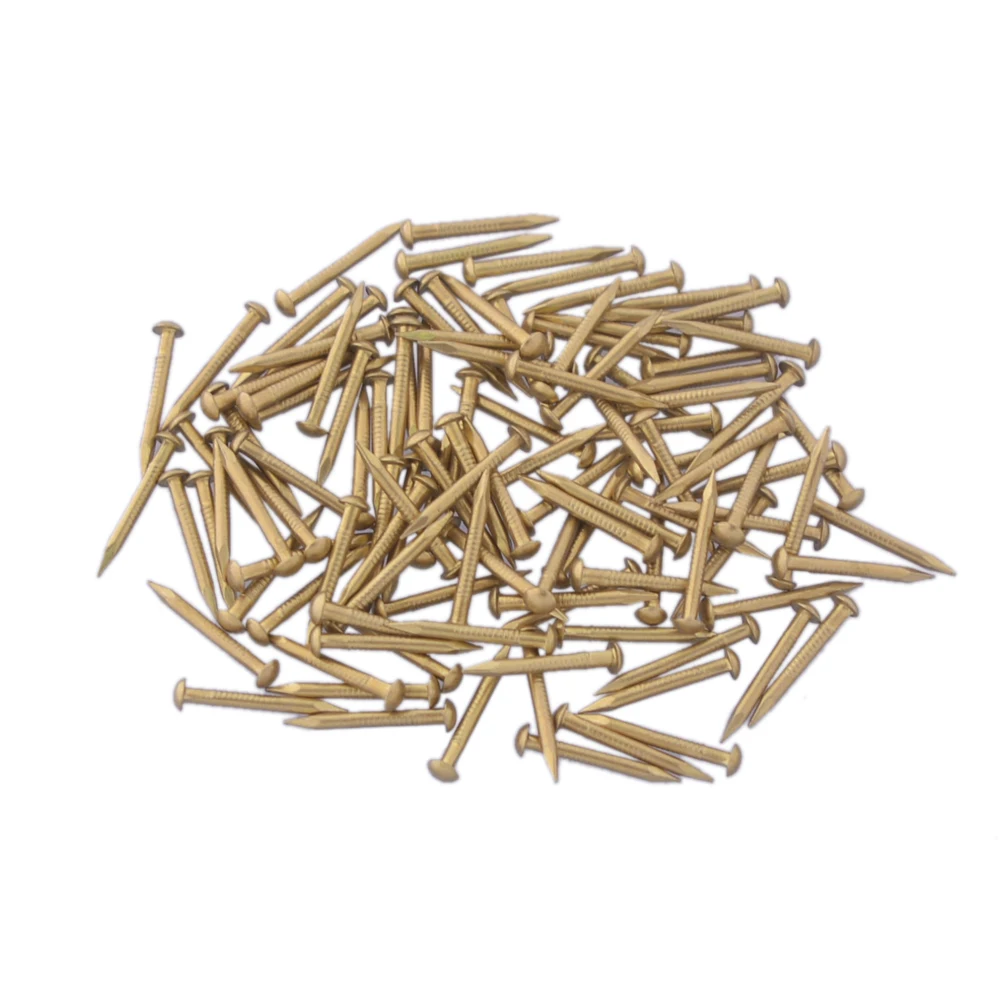 

100 шт., декоративные деревянные гвозди, 15 х1, 5 мм