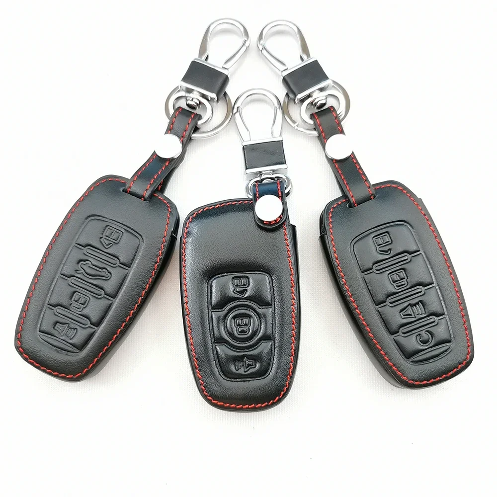 Кожаный чехол для автомобильного ключа Great Wall Haval Jolion H9 H6 F7 F7X F7H H7 H8 GMW Dargo
