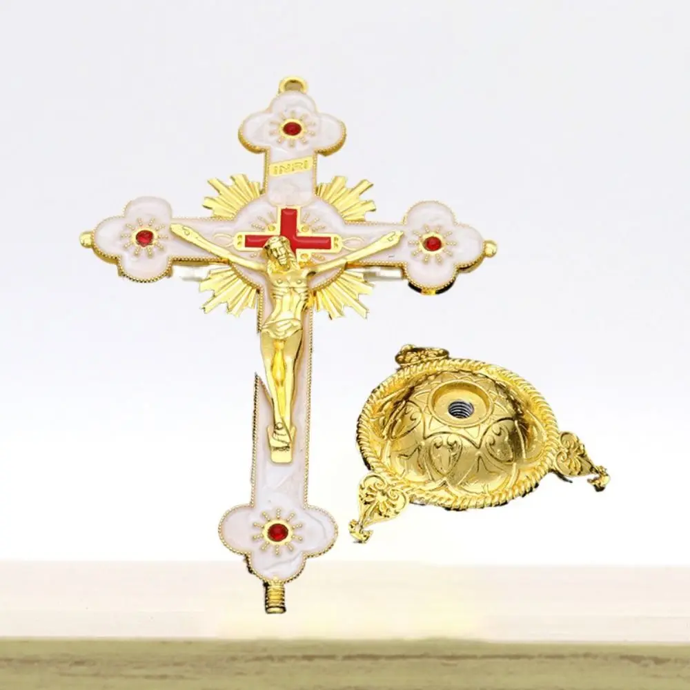 Креативные украшения в виде церковного креста с подставкой не выцветающие из