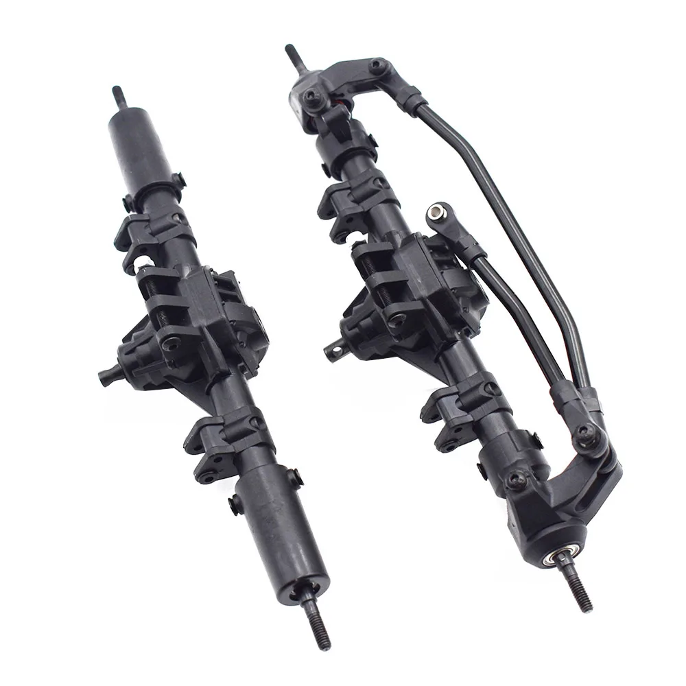 Машинка радиоуправляемая Передняя Задняя прямая полная ось для 1:10 RC Гусеничный осевой SCX10 II 90046 90047 обновленные детали