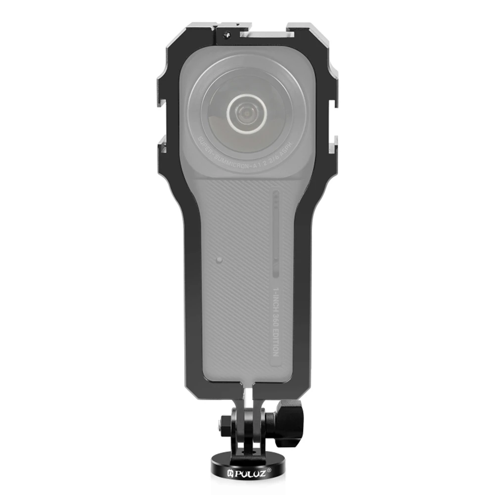 

PULUZ Panoramic Camera Frame Metal Protective Shell Housing Case for Insta360 One RS 1-Inch Camera Accessories