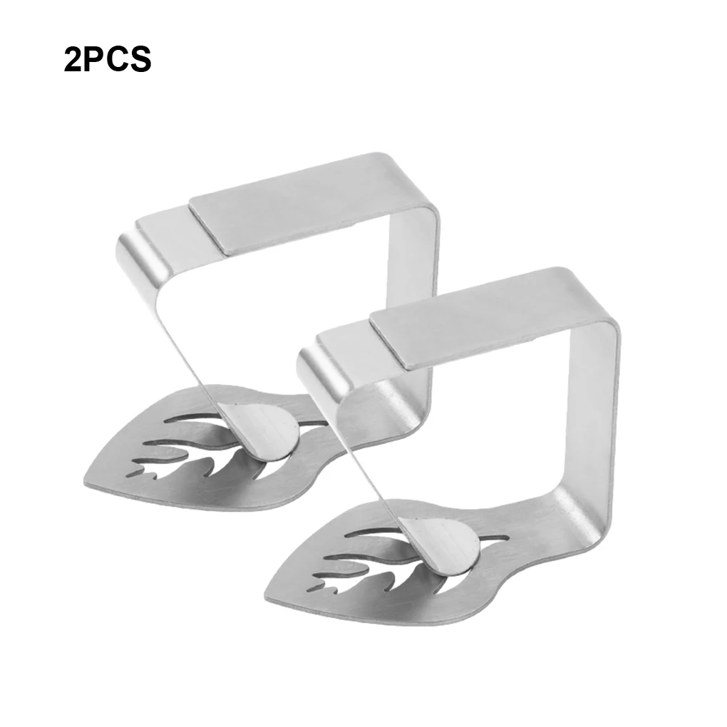 

Silver Durable Tablecloth Clamp Tablecloth Secure Picnics Durable And Long-Lasting Tablecloth Clip