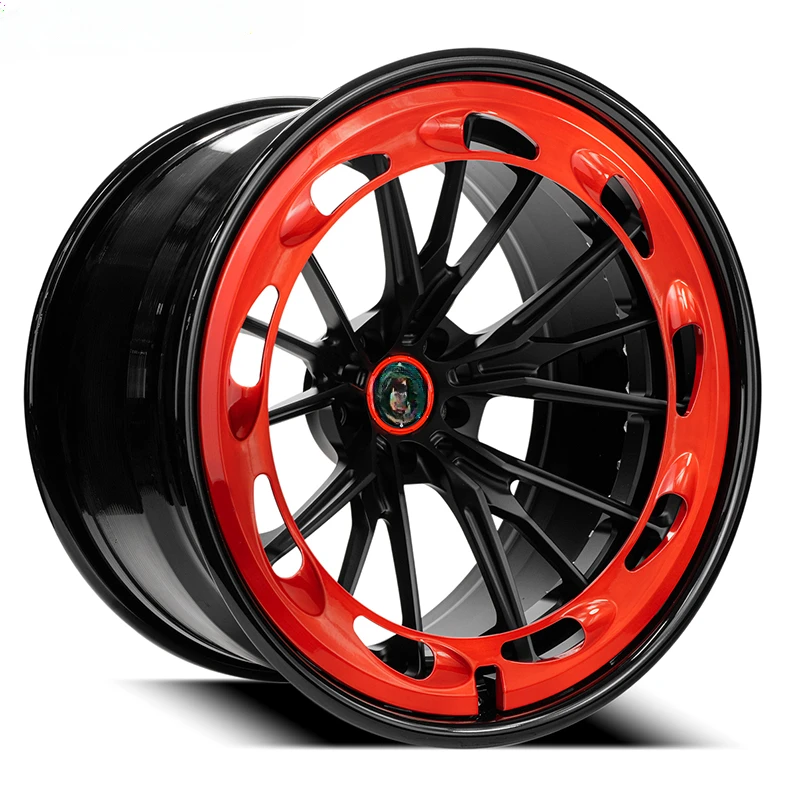 

2 piece custom alloy passenger car rims for carbon fiber 20 24 26 inch wheel forged wheel sport car wheel