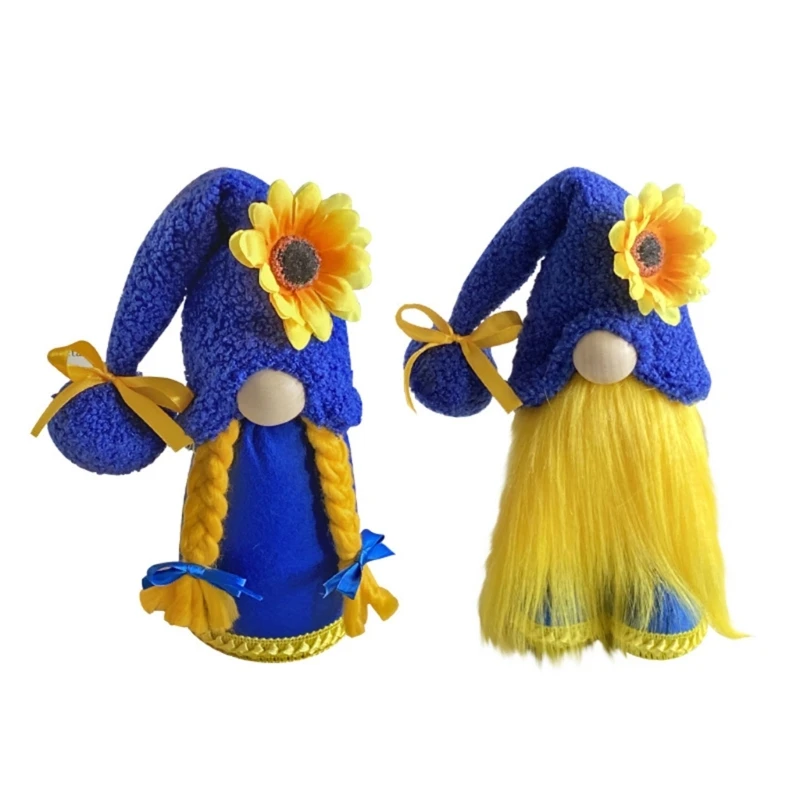 

Весенне-летняя подставка Подсолнух гном подарок товары для дома N84C