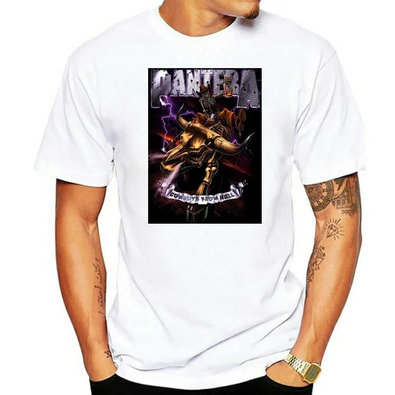 

Pantera Cowboys из Hell v12-Camiseta тяжелый металл, negra, все высокие, S, 5XL