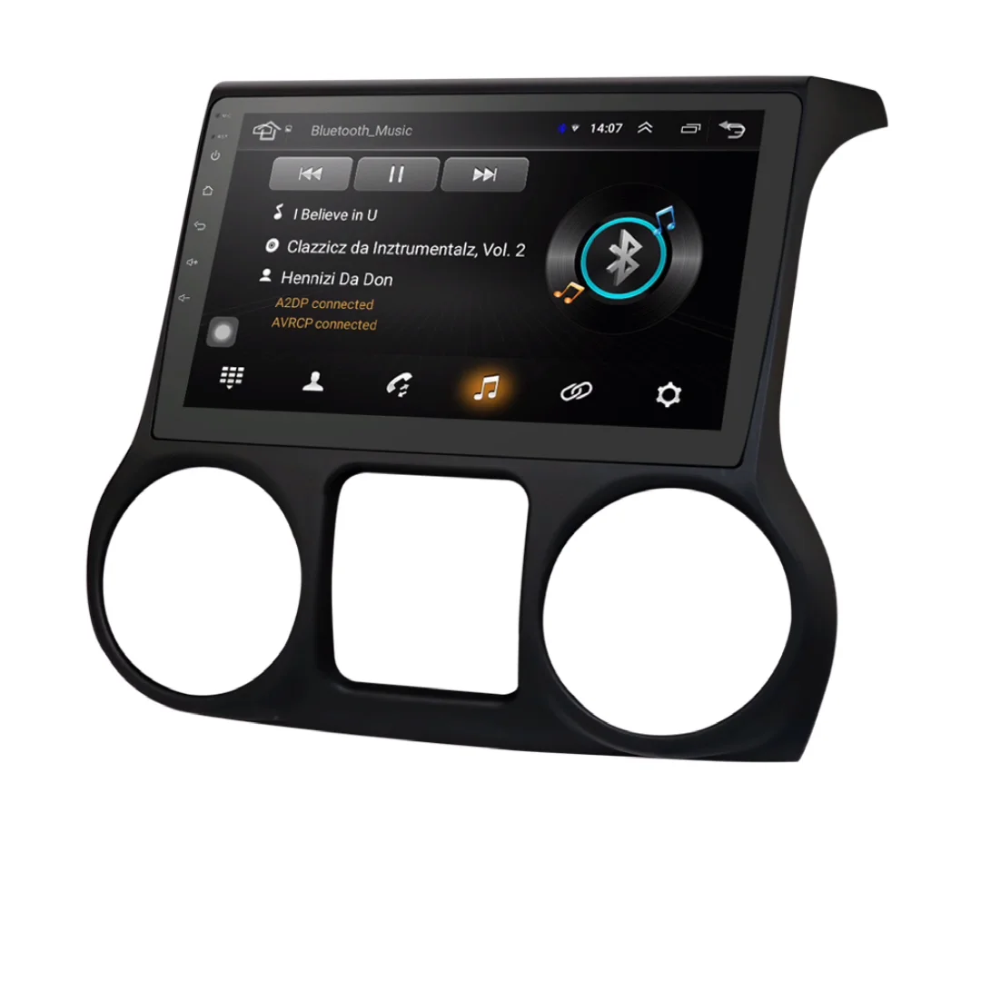 

10,1 "Android 2 + 32 Гб Сенсорный экран автомобильное Стерео GPS Navi WiFi радио подходит JEEP Wrangler 2015-2016