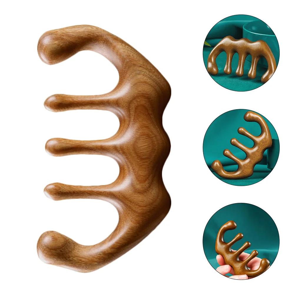 

Comb Hairwooden Scalp Head Guashacombs Board Brush Wood Portable Tool Detangle Care Stick Body Detangling Aging Anti