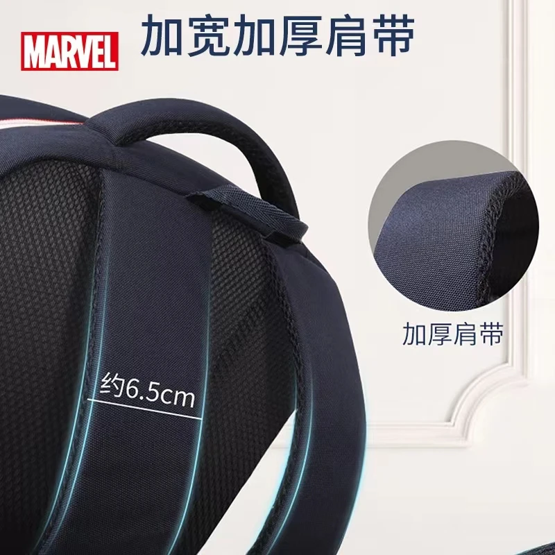 2022 Disney New School Bags For Boys Spider Man Captain America Primary Student Shoulder Orthopedic Backpack Mochilas Escolares