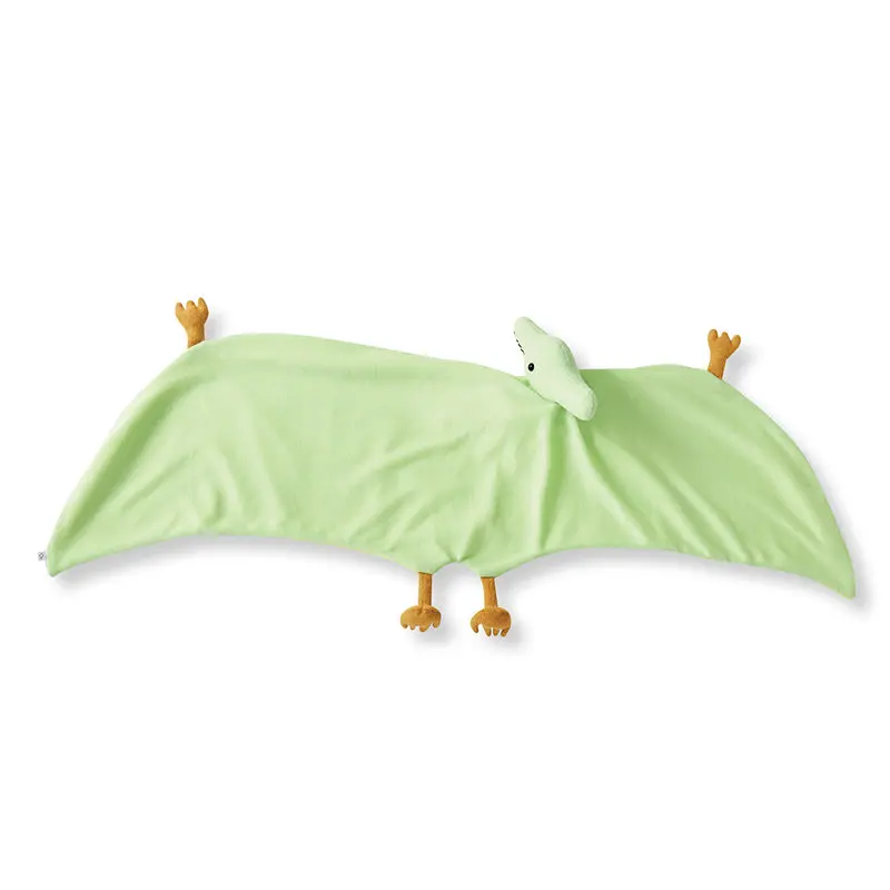 

Животное Птерозавр шаль шарф детское банное полотенце теплый динозавр накидка искусственная плюшевая игрушка мягкая кукла мультяшное украшение