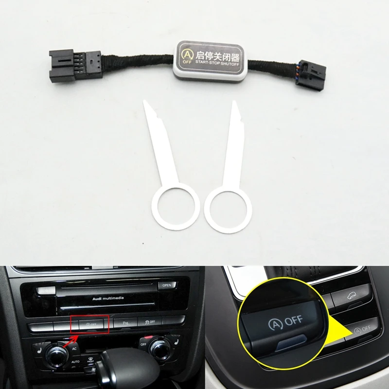 

Car Smart Auto Stop Canceller Automatic Stop Start Engine Eliminator Device Disable Plug Cable For Audi A4 B8 A5 8T 2010-2016