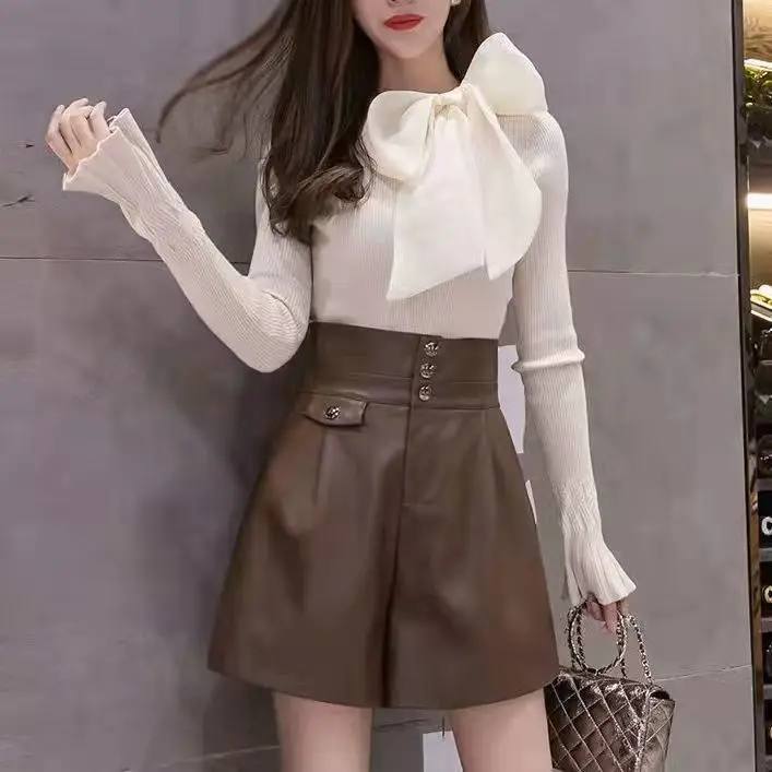 Женские свободные штаны из лакированной кожи откровенные костюмы для танцев на