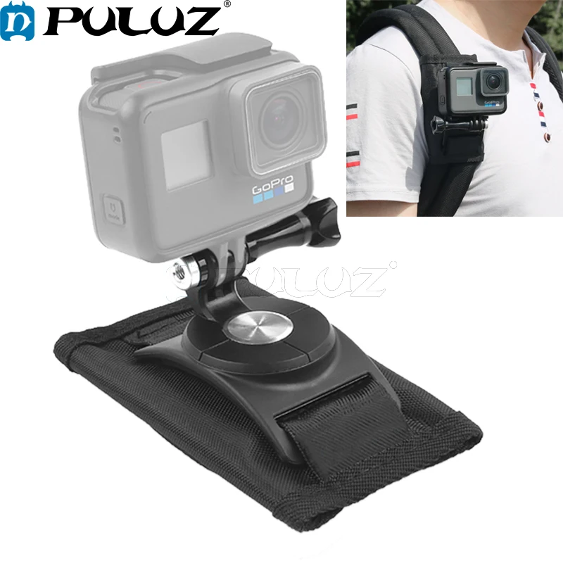 

PULUZ 360 Rotating Quick Release Strap Mount Shoulder Backpack Mount for HERO6 /5/5 Session /4 Session /4/3+/3/2/1/Xiaoyi