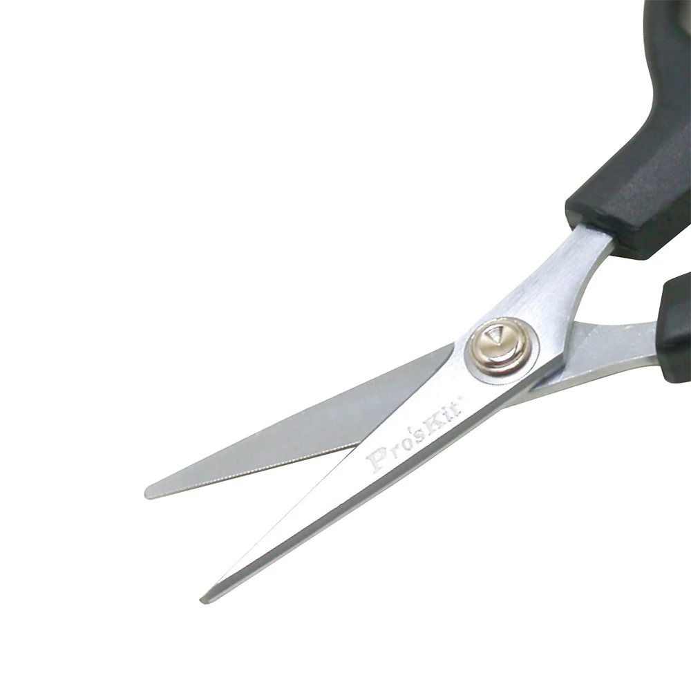 Pro'sKit DK-2043 Fiber Optic Kevlar Cutter,for Sharp Serrated Fiber Scissors,Cut Tool Multi-purpose Scissors