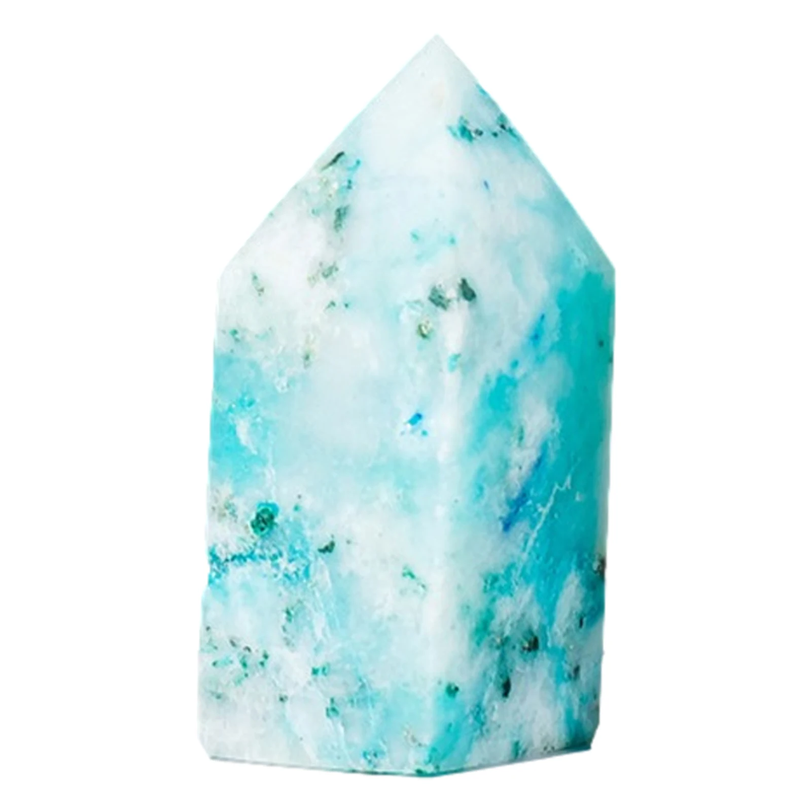 

Phoenix Healing Crystal Wands Natural Phoenix Stone 4 Prism Pointed Meditation Reiki Stones for Home Office Desk Decor