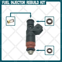 fuel injector service repair kit filters orings seals grommets for chevrolet daewoo lada vaz20734 8067b0237938