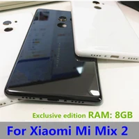 5 99 for xiaomi mi mix 2 mix2 back battery cover full ceramic housing for xiaomi mix 2 battery cover exclusive edition ram 8gb