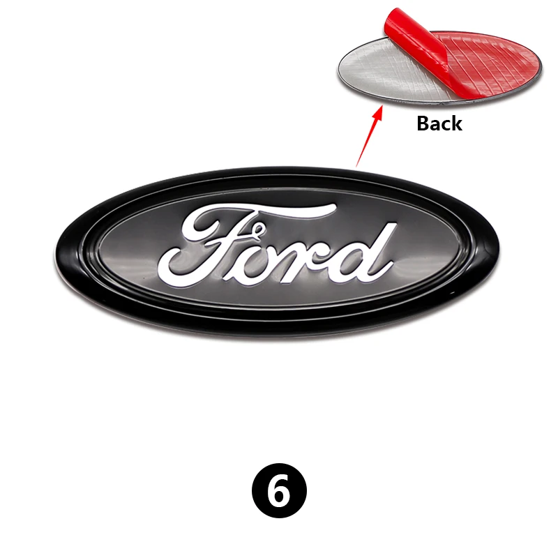 

1 шт. наклейка с логотипом автомобиля из АБС-пластика для Ford Transit Ecosport ESCORT Fiesta Mk7 Focus Ranger Mondeo Mustang transit, замена автомобильных аксессуаров