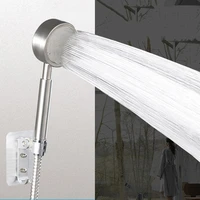 rainfall hand shower head turbocharger filter stainless steel shower head bathroom hygienic chuveiro banheiro home accessories