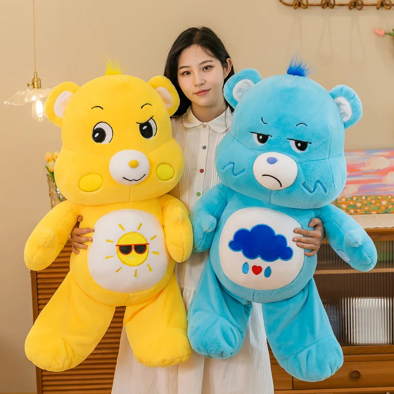 Miniso Carebears супер мягкий Радужный медведь плюшевая кукла 40 см Kawai милые Аниме