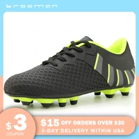 brooman athletic outdoorindoor comfortable soccer shoes non slip lightweight comfortable team football shoes