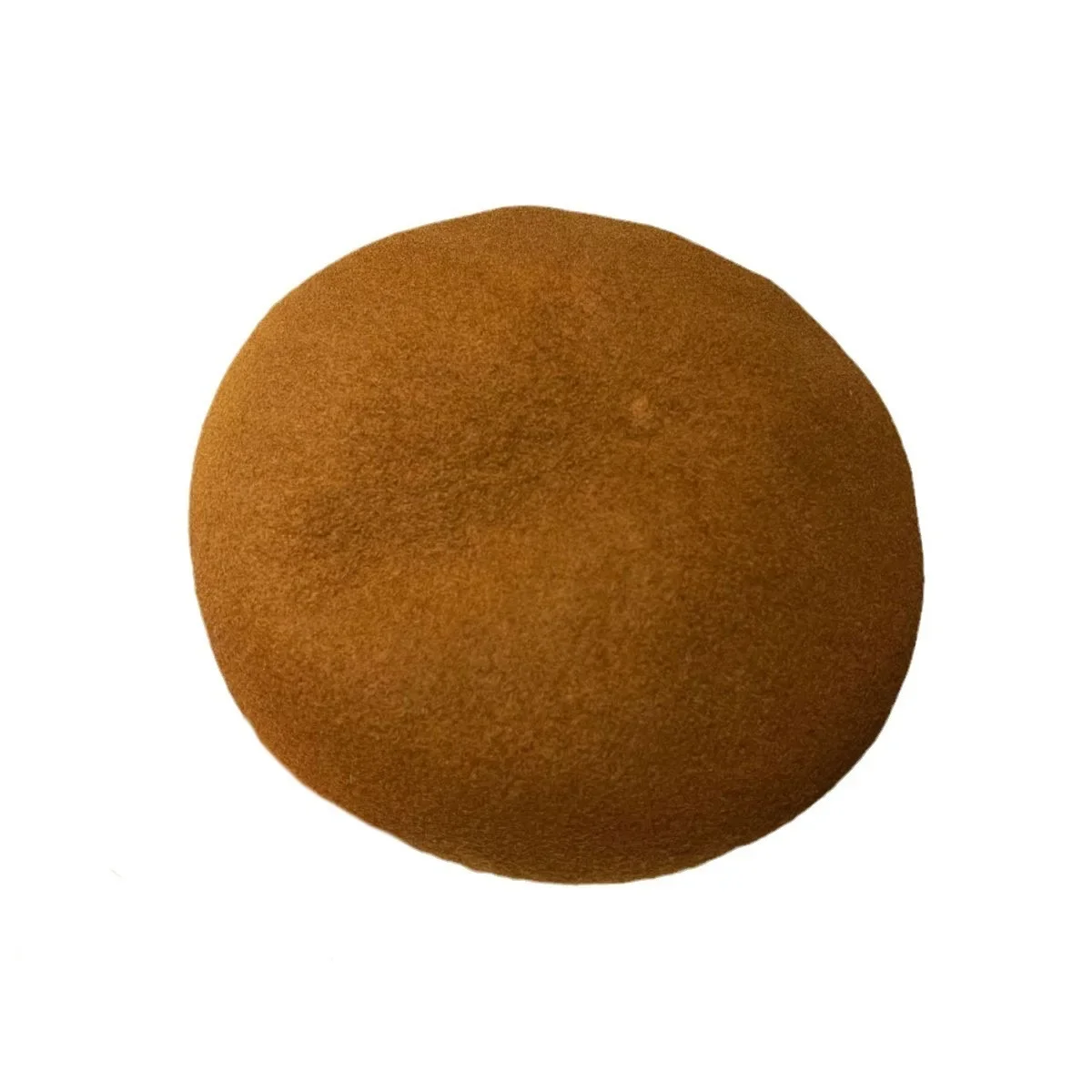 Винтажный британский однотонный шерстяной берет большой размер женская