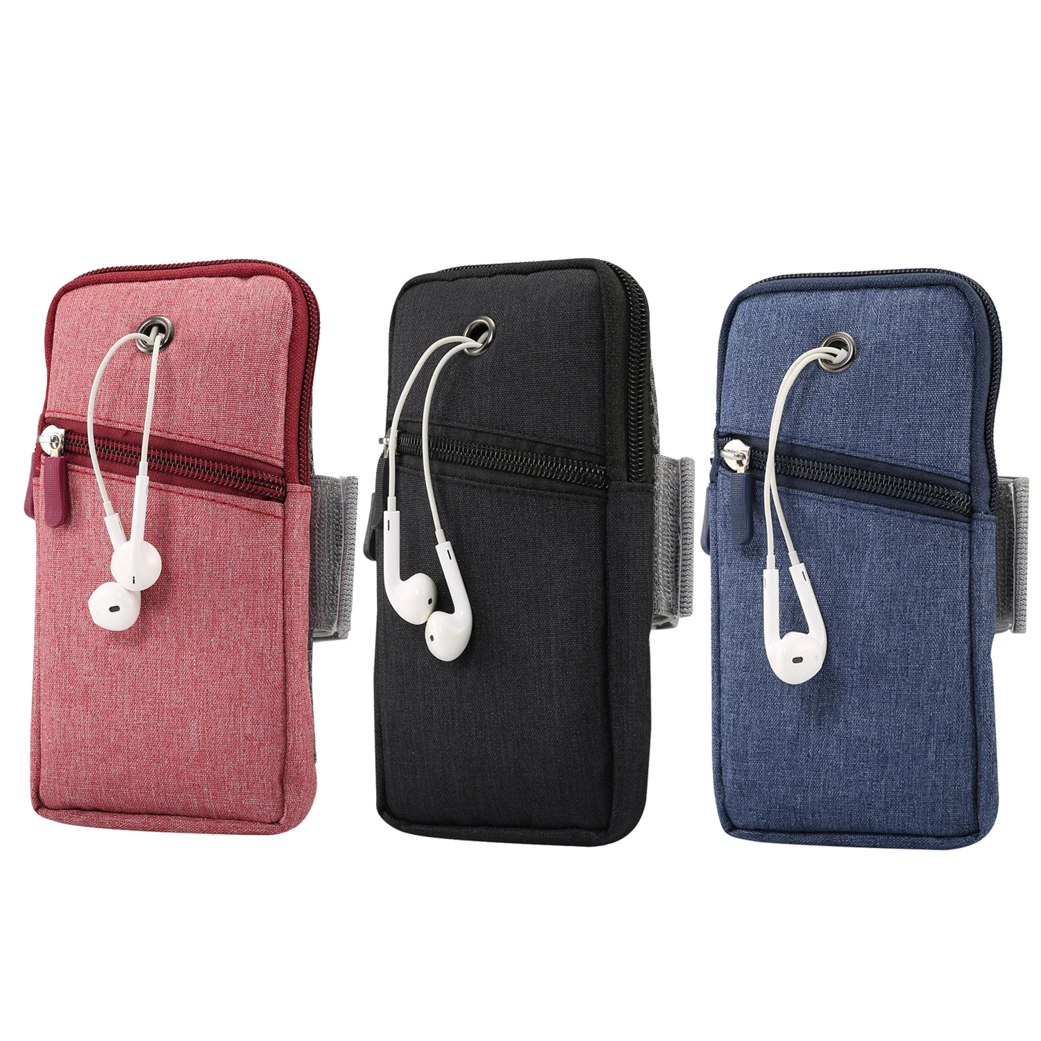 

Multi-Functional Mobile Phone Arm Bag/Wrist Bag Thin Version Travel, Running Mobile Phone Bag Simple And Versatile