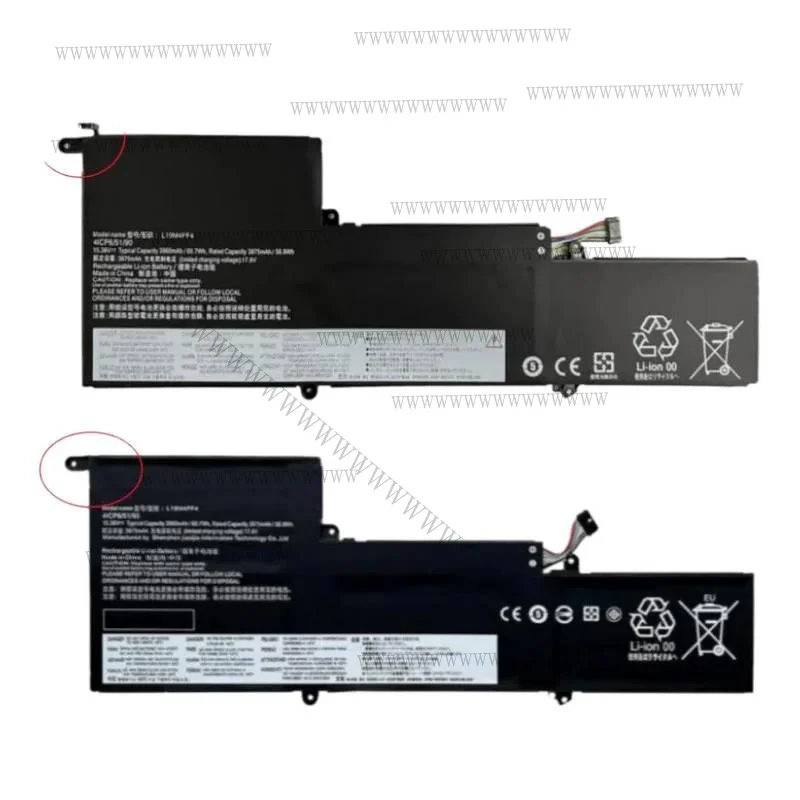 Фото HD 15,36 В 60,7 Втч Новый L19M4PF4 L19D4PF4 L19C4PF4 5B10W65297 Аккумулятор для ноутбука Lenovo Ideapad Yoga Slim 7-14I №1