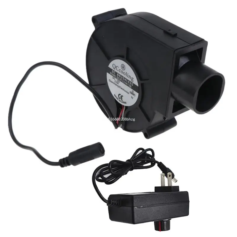 

Вентилятор для барбекю, ШИМ-вентилятор, 97x97x33 мм, 12 В, 2,5 А, большой поток воздуха, 110 В, 220 В, вентилятор с питанием от