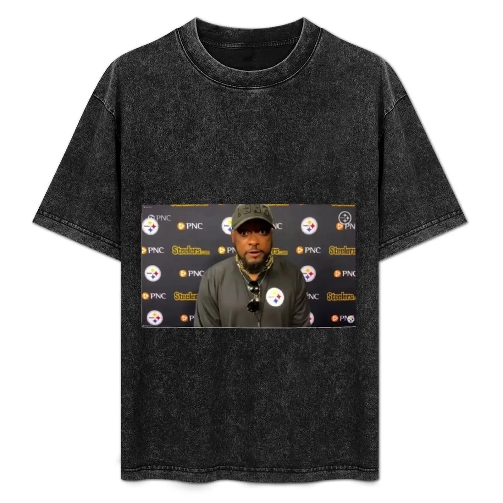 We Do Not Care - футболка Mike Tomlin топы больших размеров быстросохнущие мужские футболки