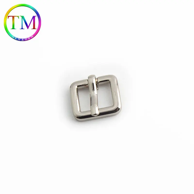 10-50Pcs Customized Metal Turn Buckle Rectangle Shape Single Pin Buckles For Diy Bag Adjuster Buckle Accessory