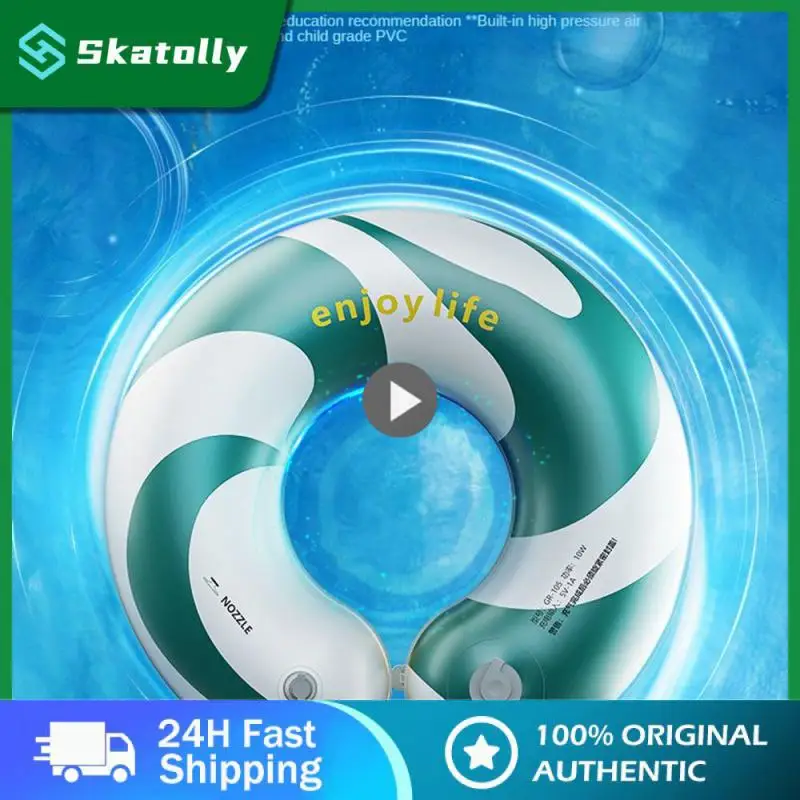 

Safe And High-quality Life Buoy Durable For Use Cartoon High Density Material Connection Swim Ring Safe To Use Non-toxic