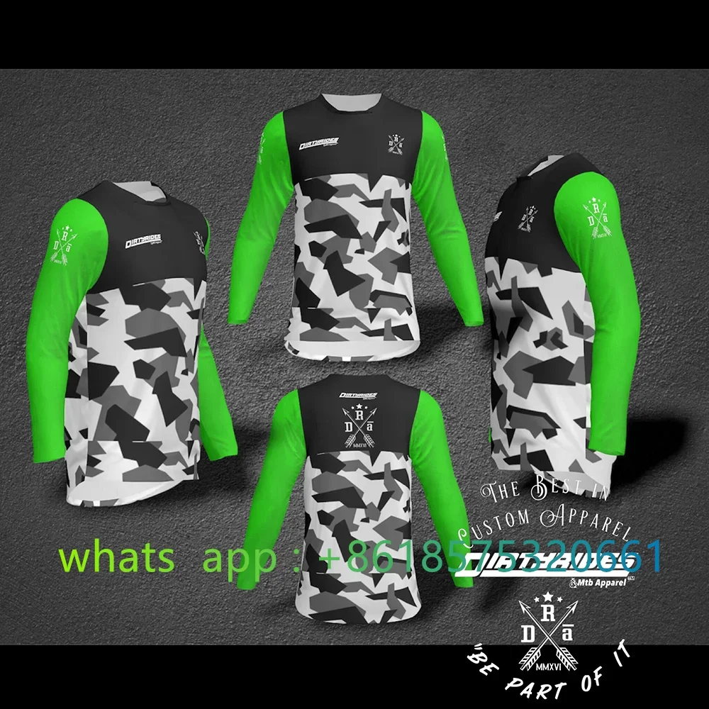 2022 одежда для горного велосипеда Джерси мотокросса трюков мужская рубашка