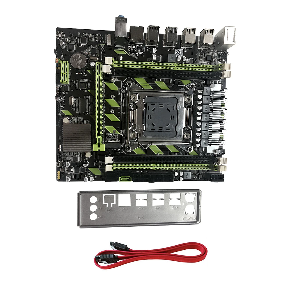 Материнская плата X79 LGA 2011 USB2.0 SATA с поддержкой памяти REG ECC 4 двухканальной DDR3 PCI-E 3 0