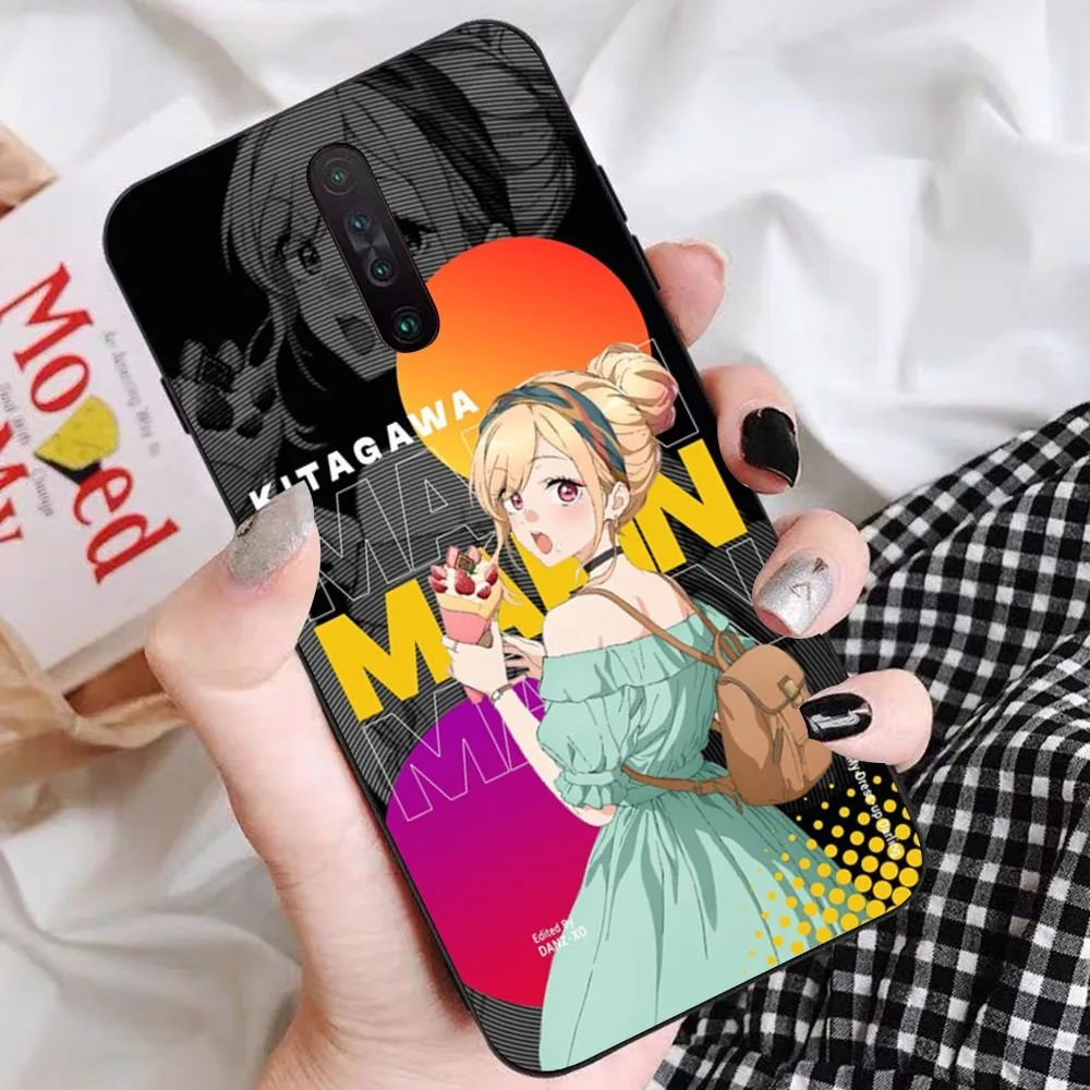 Чехол для телефона My Dress Up Darling Marin Kitagawa Redmi 5 6 7 8 9 10 Plus Pro A GO K20 K30 K40 F3 Fundas