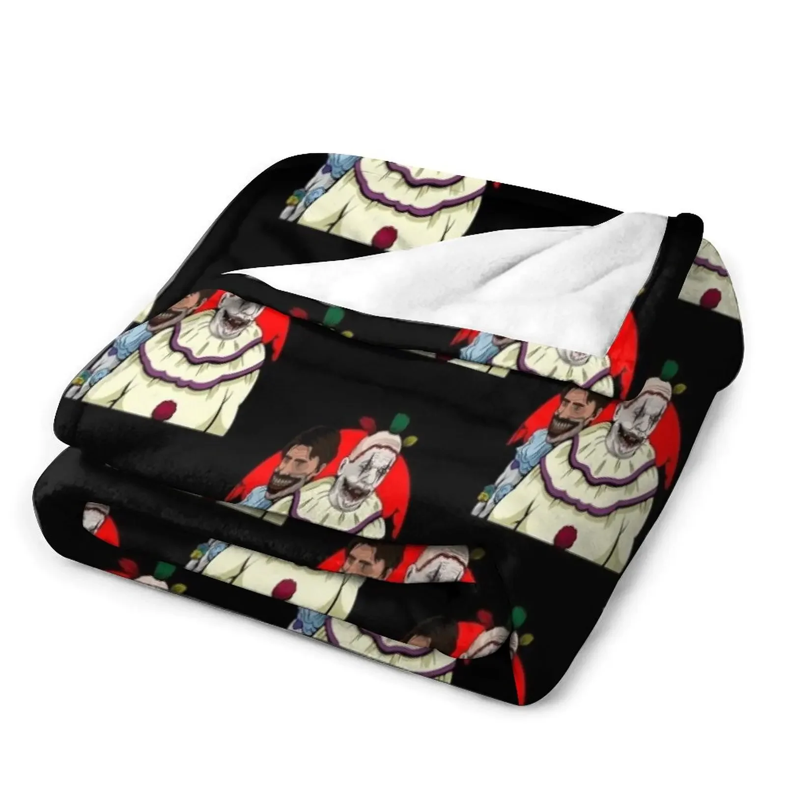 Freak Show Dandy &amp Twisty the Clown AHS сезон 4 плед туристические рождественские подарки