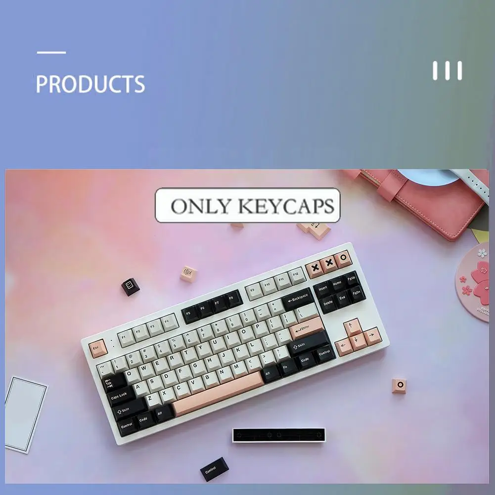 

173 Keys Pbt Keycap Abs Olivia Double Shot Keycap Profile Keycaps For Ansi Iso Layout Original For Mx Mechanical Keyboard Y3k8
