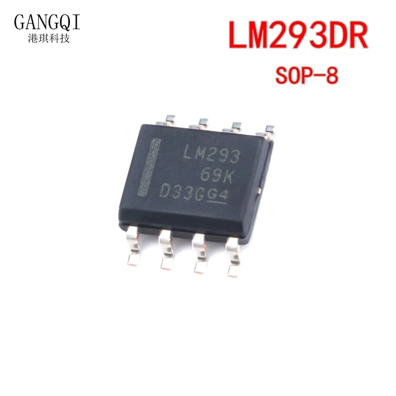 10 шт LM258DR LM293DR LM293DR2G LM311DR LM358DR LM386M LM386M-1 LM393DR LM393DR2G LM2903DR LM2903DT LM2904DT LM2903DR2G SOP-8