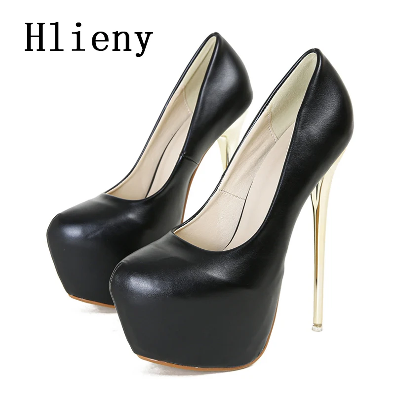 Весенние сексуальные женские туфли-лодочки Hlieny на высоком каблуке элегантные